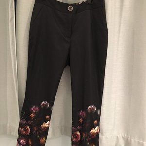 Ted Baker Floral-Print Dress Pants